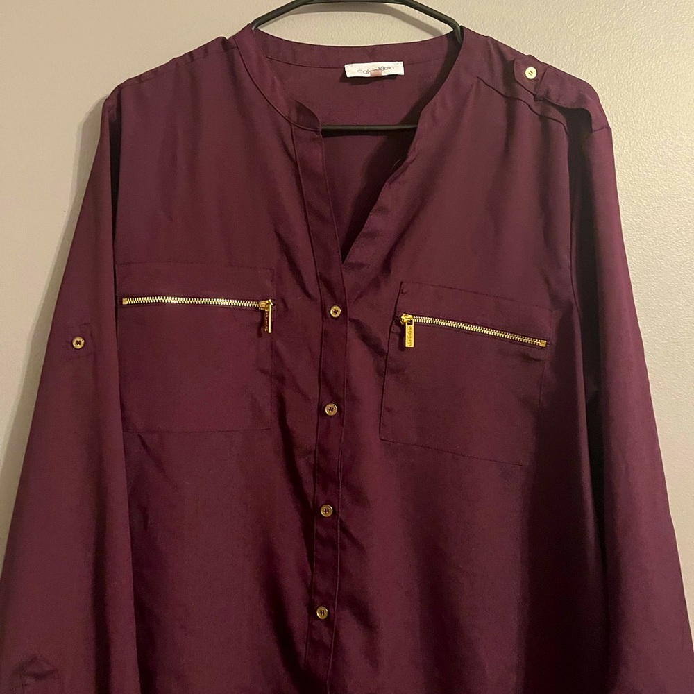 Ladies XL Calvin Klein Blouse - Like New/Never Worn